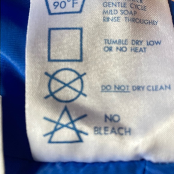 Vintage L.L. Bean Royal Blue Gore-Tex Nylon Windbreaker Pants Men's S 30" - Picture 9 of 16